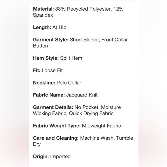 Men's Textured Polo Shirt - All In Motion™
Black XL new - Picture 5 of 5